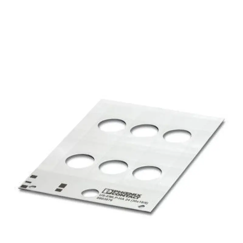 US-EMLP-HA 24 (30X18/8) - Plastic label