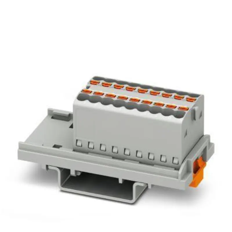 PTFIX 18X1,5-NS35 GY - Distribution block