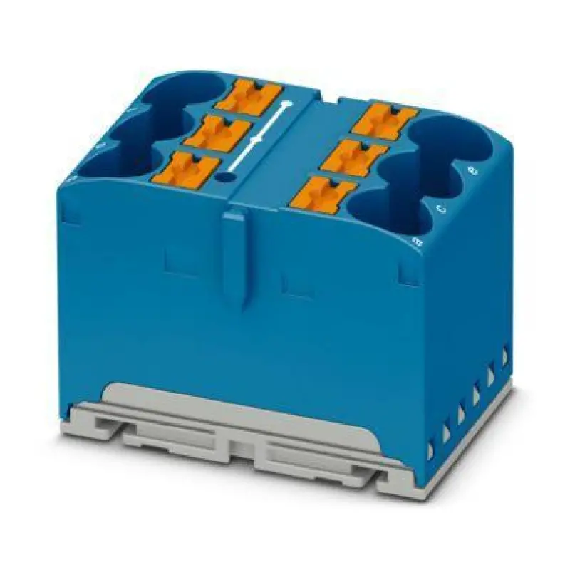 PTFIX 6X10/S-G BU - Distribution block