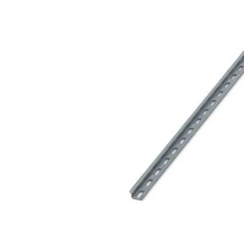 NS 15 BLK PERF 2000MM VPE 10 - DIN rail perforated