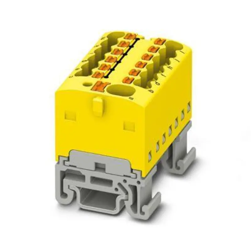 PTFIX 4/12X1,5-NS15A YE - Distribution block