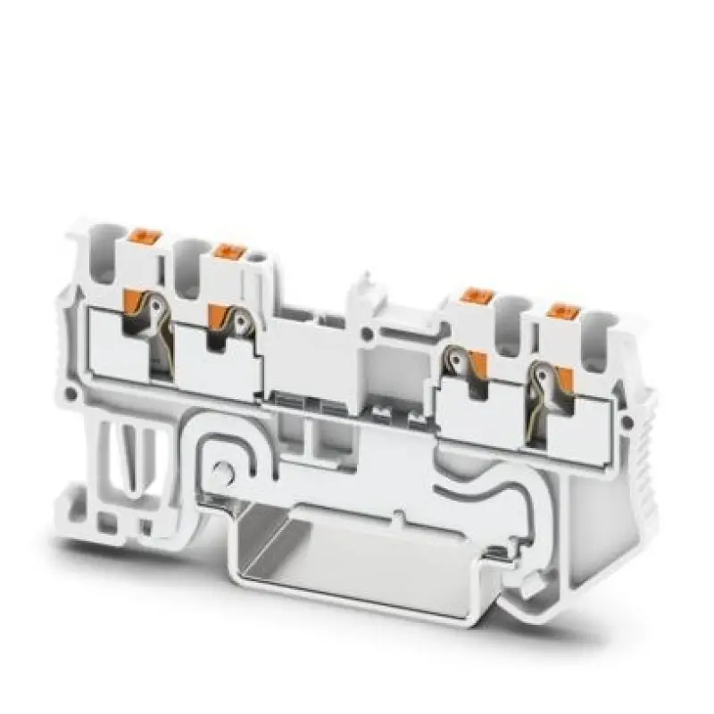 PT 1,5/S-QUATTRO-SG WH - Shield connection terminal block