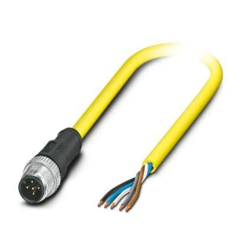 SAC-5P-M12MS/ 2,0-542 BK - Sensor/actuator cable