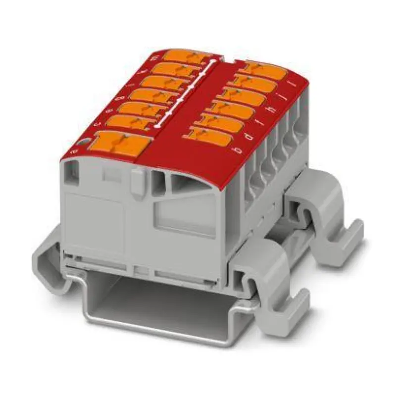 PTVFIX 6/12X2,5-NS35A RD - Distribution block
