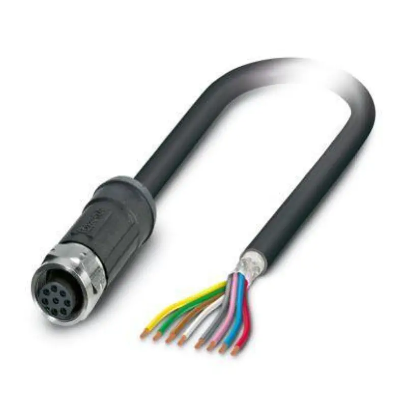 SAC-8P- 5,0-28X/M12FS SH OD - Sensor/actuator cable