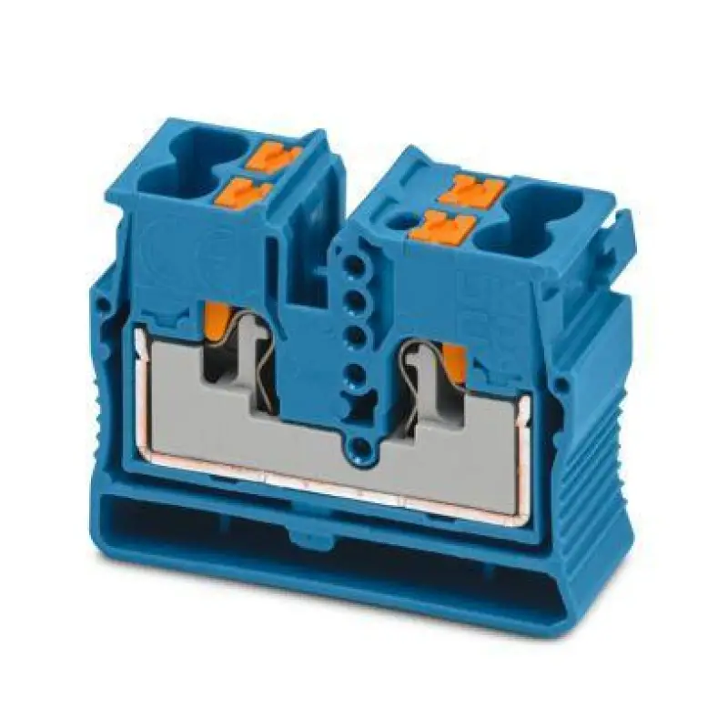 MPTD 2,5-M BU - Mini feed-through terminal block