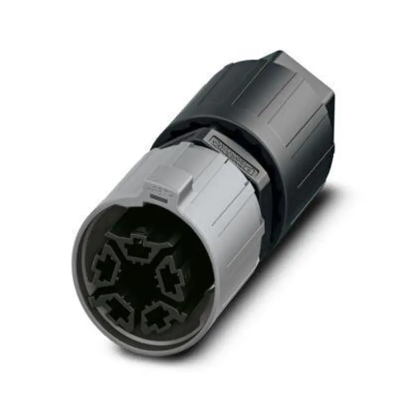 QPD P 4PE6,0 9-14 BK - Connector