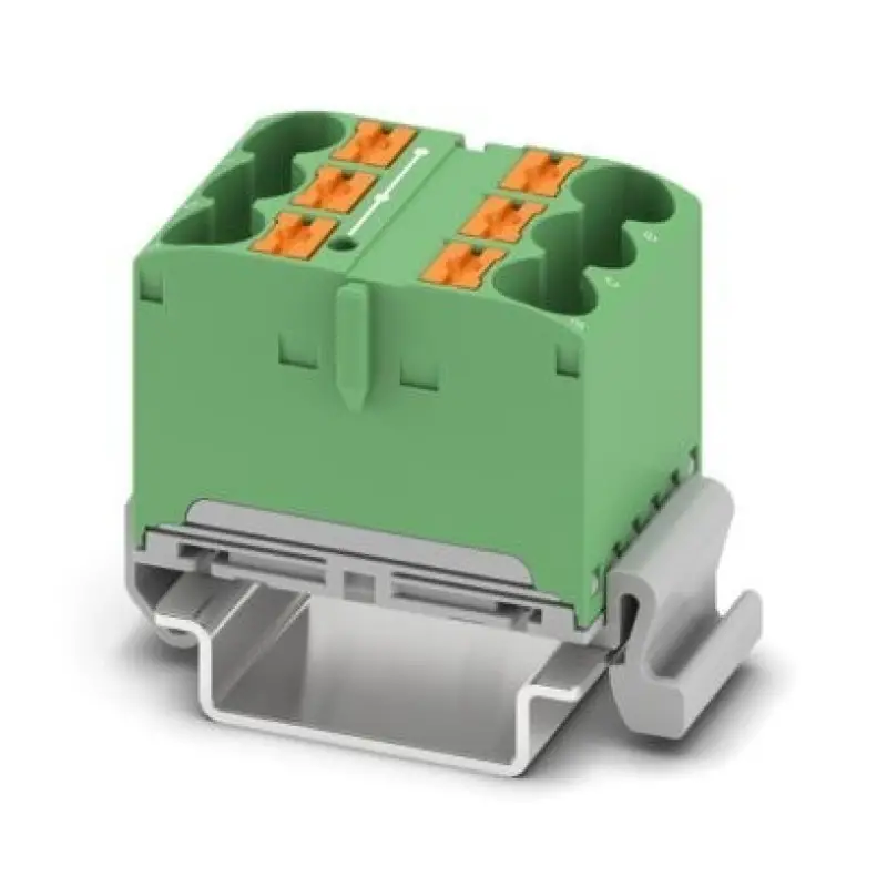 PTFIX 6X10/S-NS35A GN - Distribution block