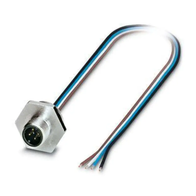 SACC-E-M12MS-5CON-M20/0,5 - Device connector front mounting