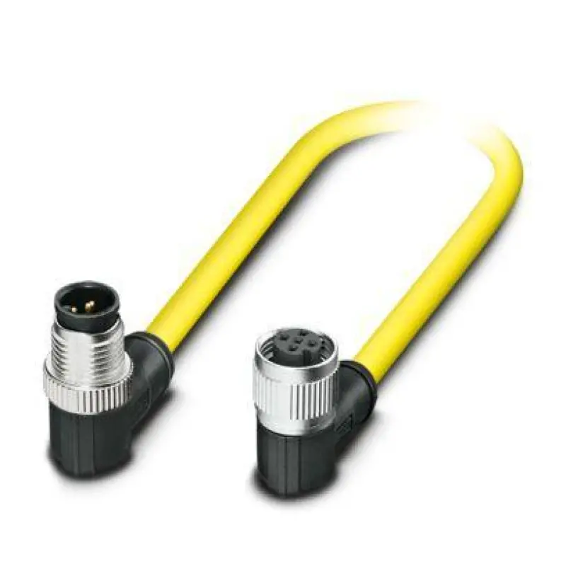 SAC-5P-M12MR/ 0,5-542/M12FR BK - Sensor/actuator cable