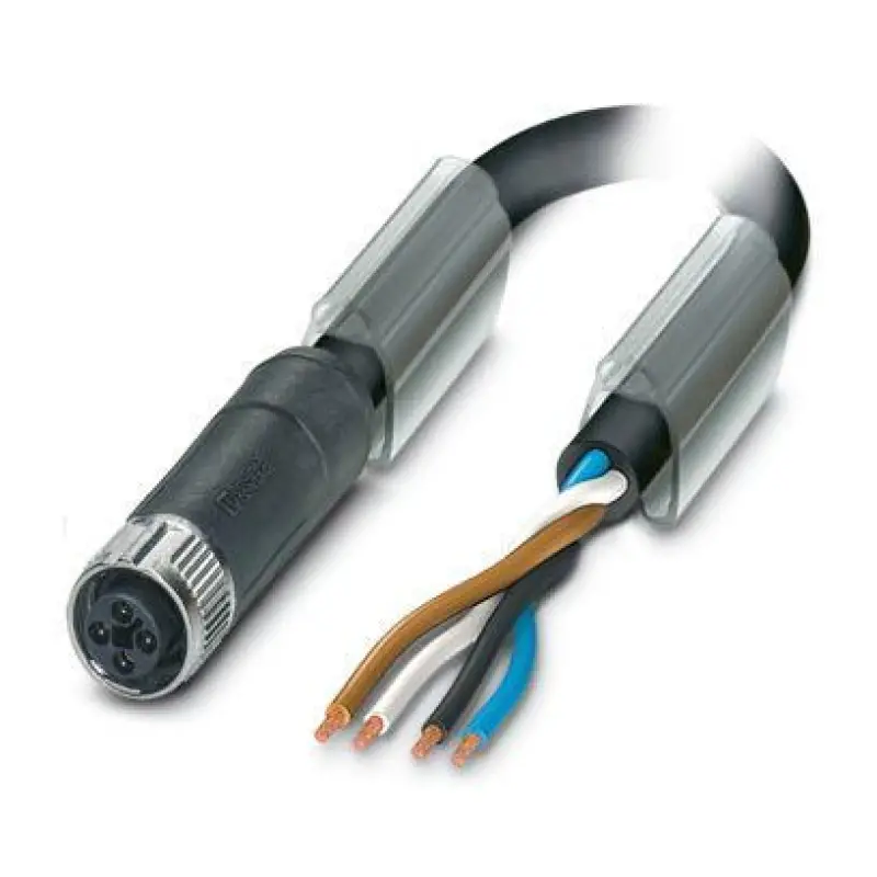 SAC-4P-10,0-PUR/M12FST - Power cable