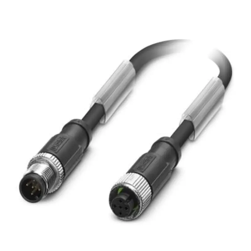 SAC-5P-M12MS/ 1,5-PUR/M12FS SH - Sensor/actuator cable