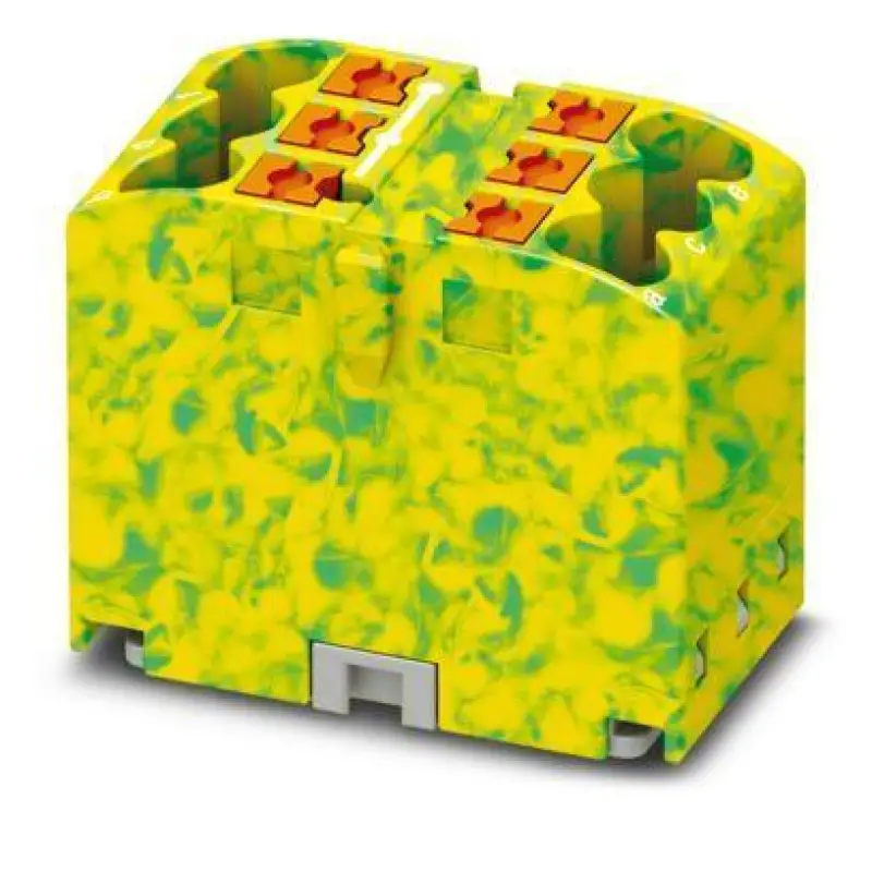 PTFIX 6X2,5 GNYE - Distribution block