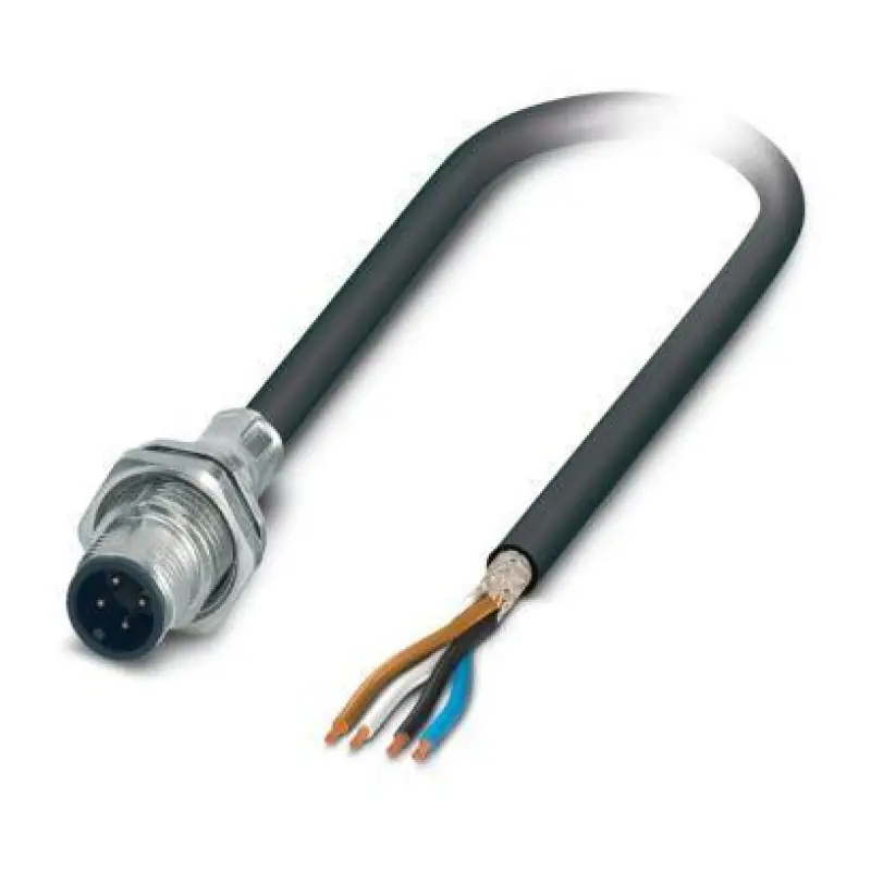 SACCBP-MS-4CON-M16/1,0-PUR SCO - Device connector rear mounting