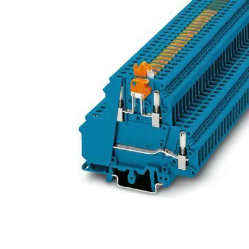 UKK 5-MTK-P/P BU - Knife-disconnect terminal block