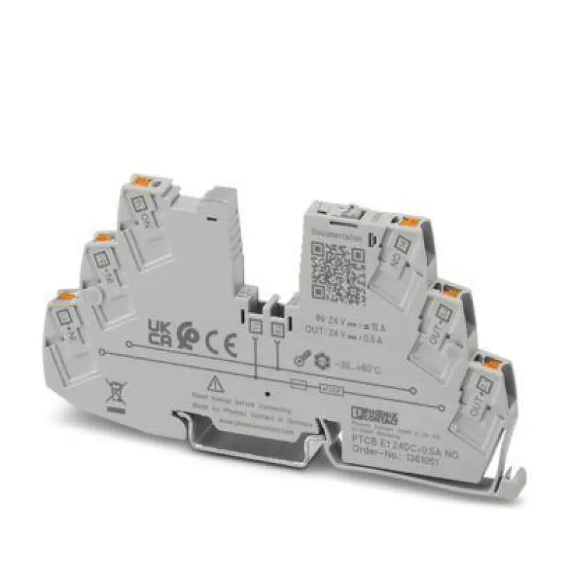 PTCB E1 24DC/0.5A NO - Electronic circuit breaker