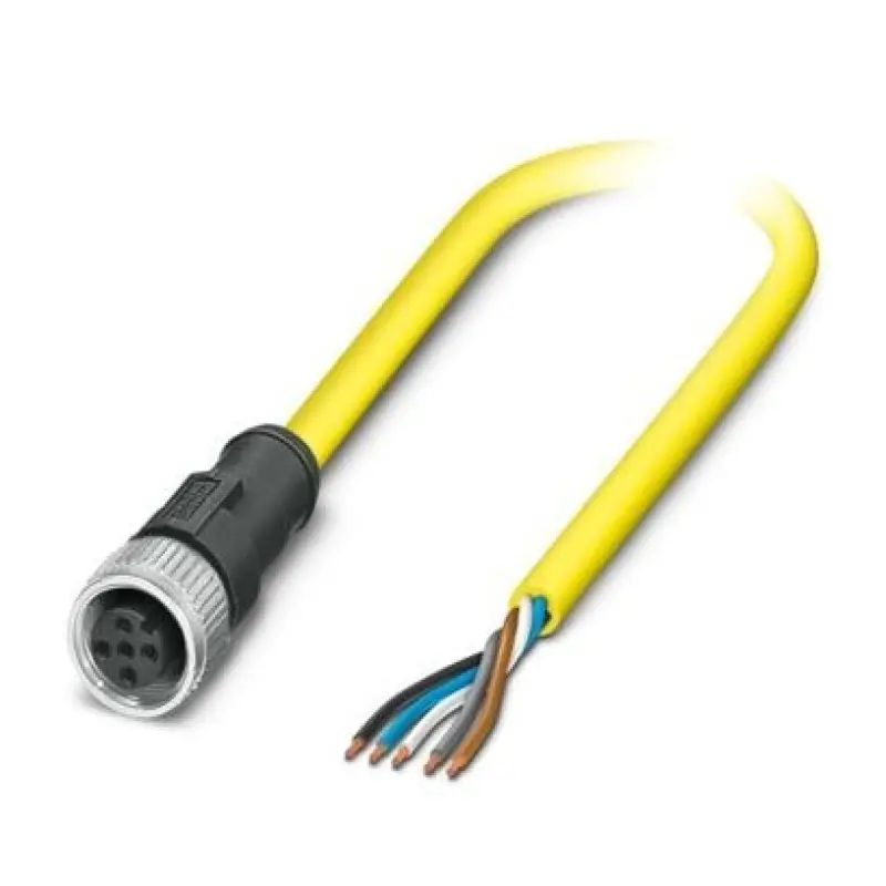 SAC-5P- 5,0-547/M12FS BK - Sensor/actuator cable