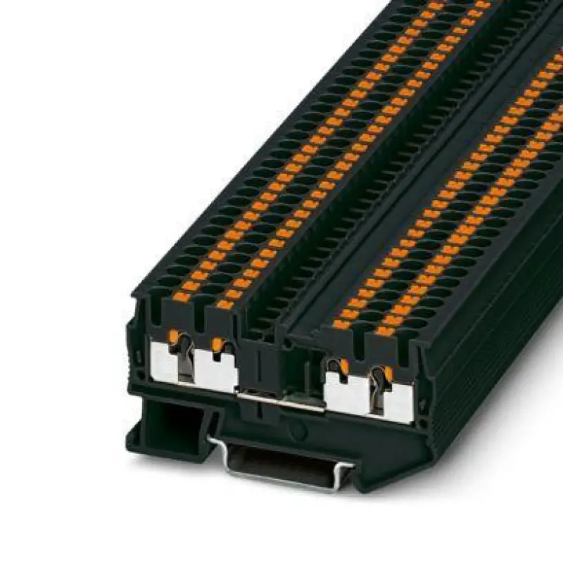 PT 2,5-QUATTRO BK - Feed-through terminal block