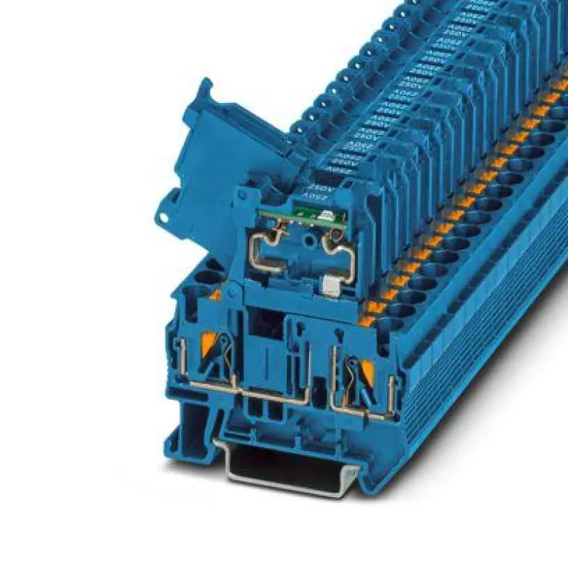 PT 4-HESILA 250 (5X20) BU/BU - Fuse modular terminal block