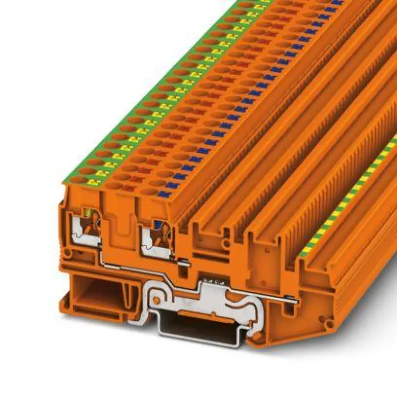 PTIO-IN 2,5/4-PE OG - Initiator/actuator terminal block