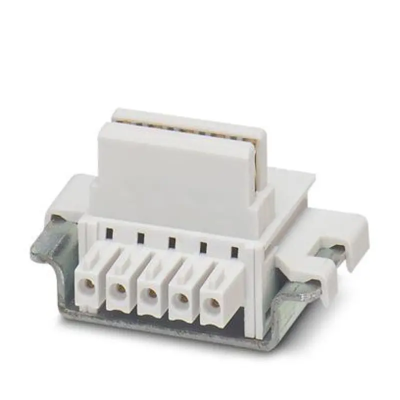 ME 17,5 TBUS 1,5/4P1S KMGY - DIN rail bus connector