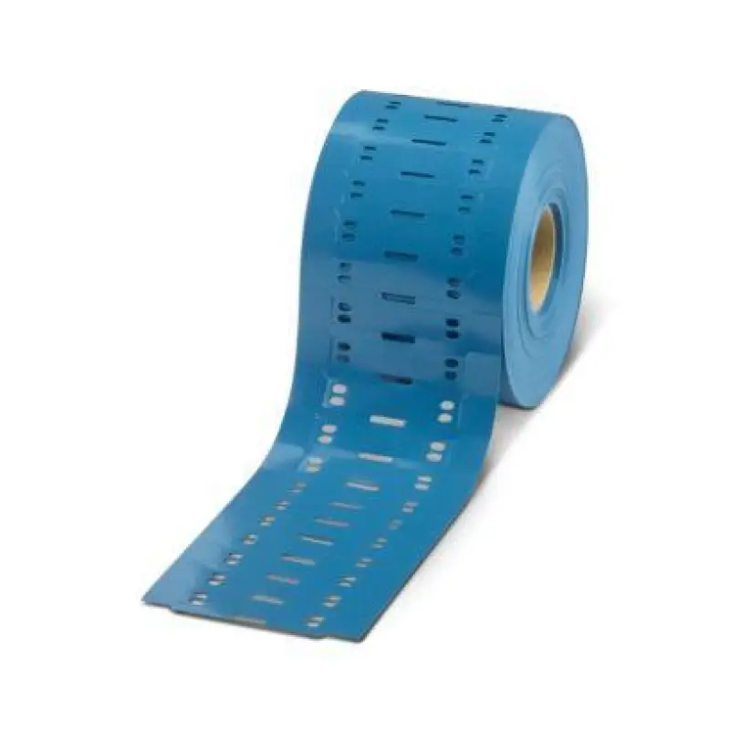 WMTB HF-D (40X12)R BU - Detectable cable markers