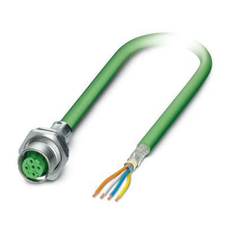 VS-OE-M12FSBP-93C-LI/2,0 - Device connector rear mounting