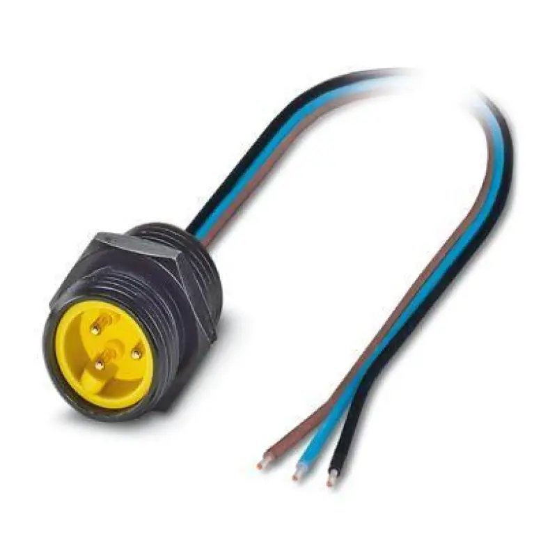 SACC-E-MINM-3CON-NPT12-547/1,0 - Flush-type connector