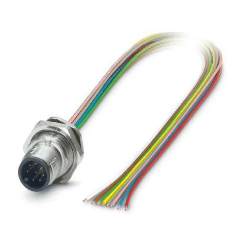 SACC-DSI-M12MS-12CON-M16/0,5 - Device connector rear mounting