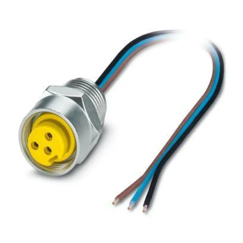 SACC-E-MINF-3CON-NPT12-547/1,0 - Flush-type connector