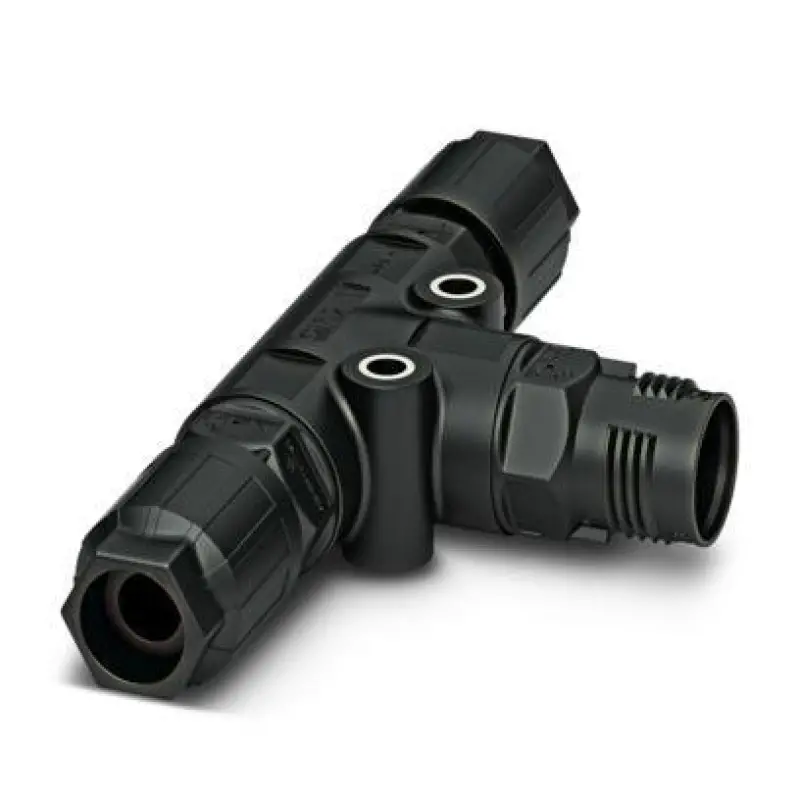 QPD T3PE2,5 2X9-14 BK - T distributor