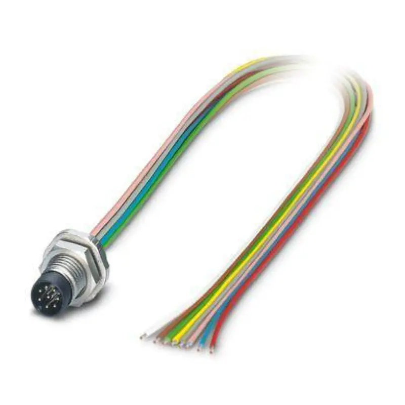 SACC-DSI-M8MS-8CON-M8/0,5 - Device connector rear mounting