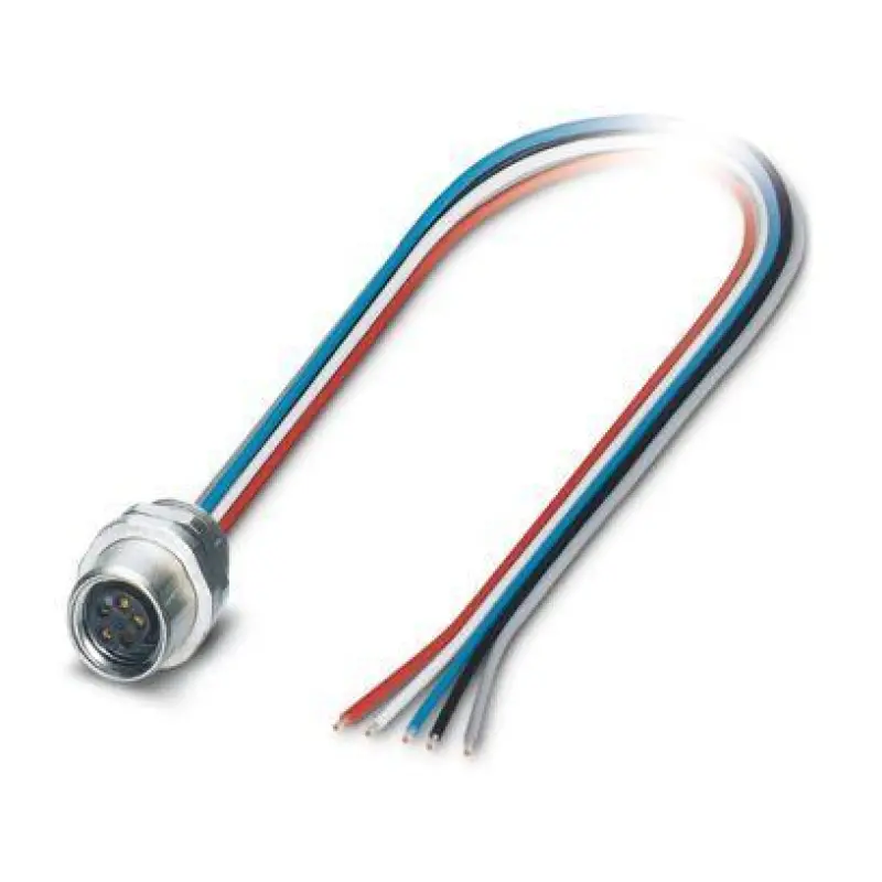 SACC-E-M8FS-5CON-M10/0,5 DN - Device connector front mounting