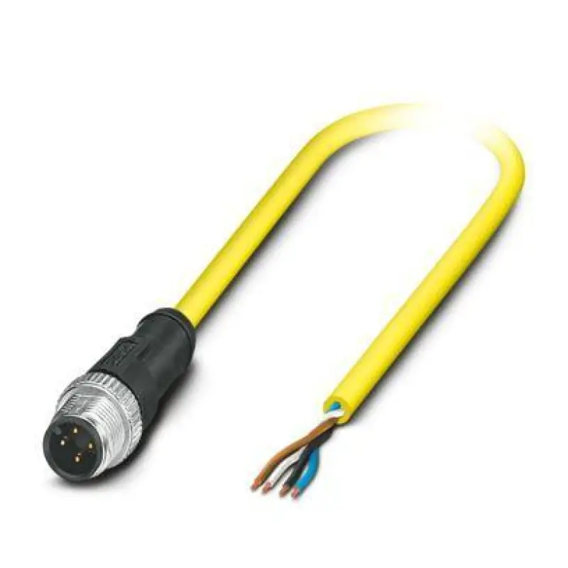 SAC-4P-M12MS/ 5,0-547 BK - Sensor/actuator cable