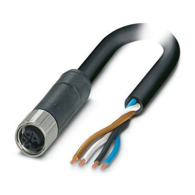 SAC-4P- 5,0-105/M12FSL - Power cable