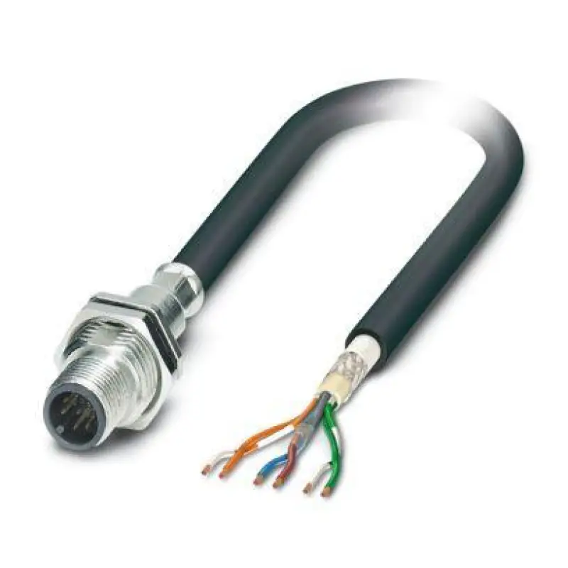SACCBP-M12MS-6CON-M16/0,5-970 - Device connector rear mounting