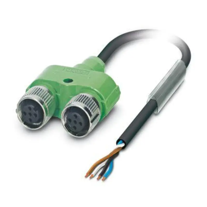 SAC-4PY- 5,0-PUR/2XF - Sensor/actuator cable