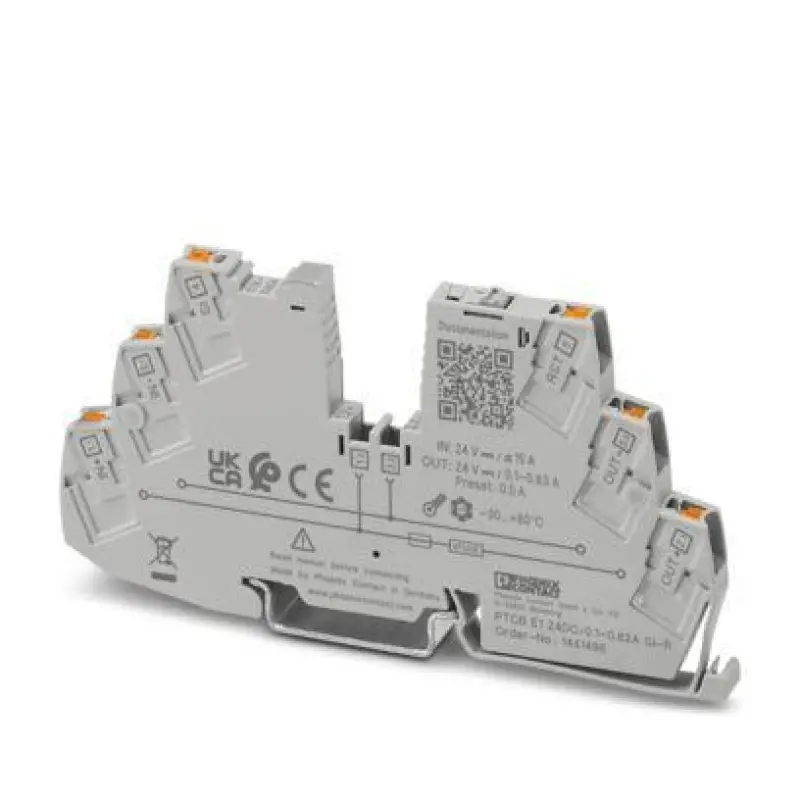 PTCB E1 24DC/0.1-0.63A SI-R - Electronic circuit breaker