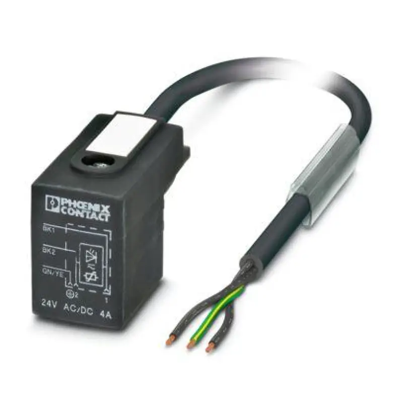 SAC-3P- 1,5-PUR/B-1L-V - Sensor/actuator cable