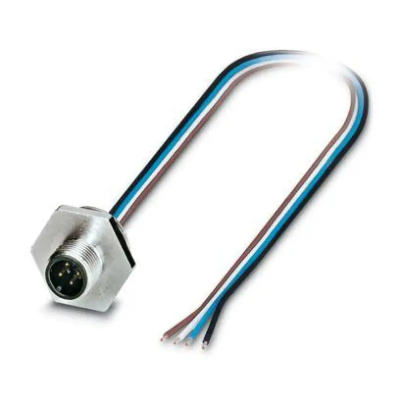 SACC-E-M12MS-5CON-M20/0,5 VA - Device connector front mounting