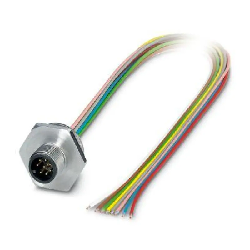 SACC-E-M12MS-8CON-M20/0,5 VA - Device connector front mounting