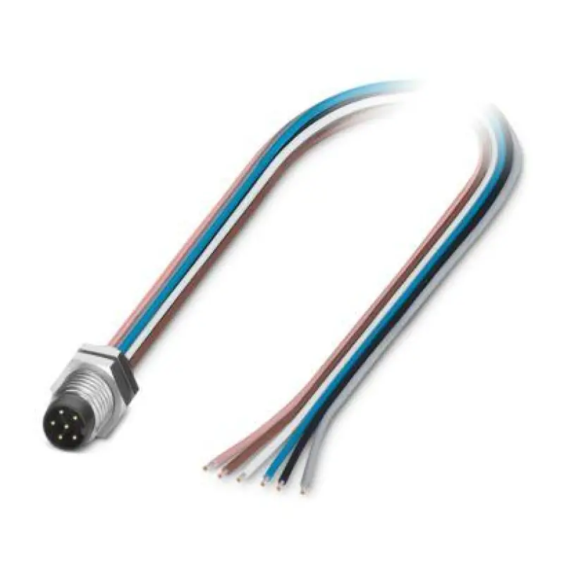 SACC-DSI-M 8MS-6CON-M 8/0,5 - Device connector rear mounting