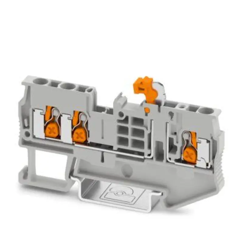 XT 2,5-TWIN-MT - Knife-disconnect terminal block