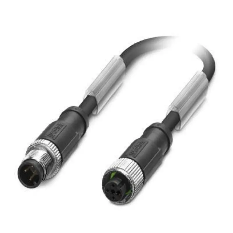 SAC-3P-M12MS/ 1,5-PUR/M12FS SH - Sensor/actuator cable