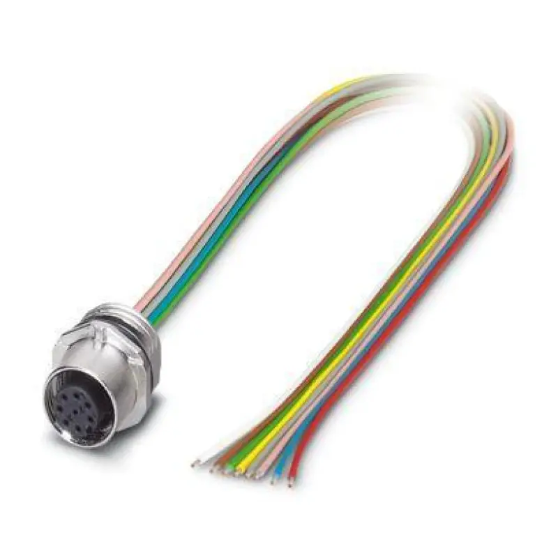 SACC-E-FS-8CON-M16/0,5 SCO - Device connector front mounting