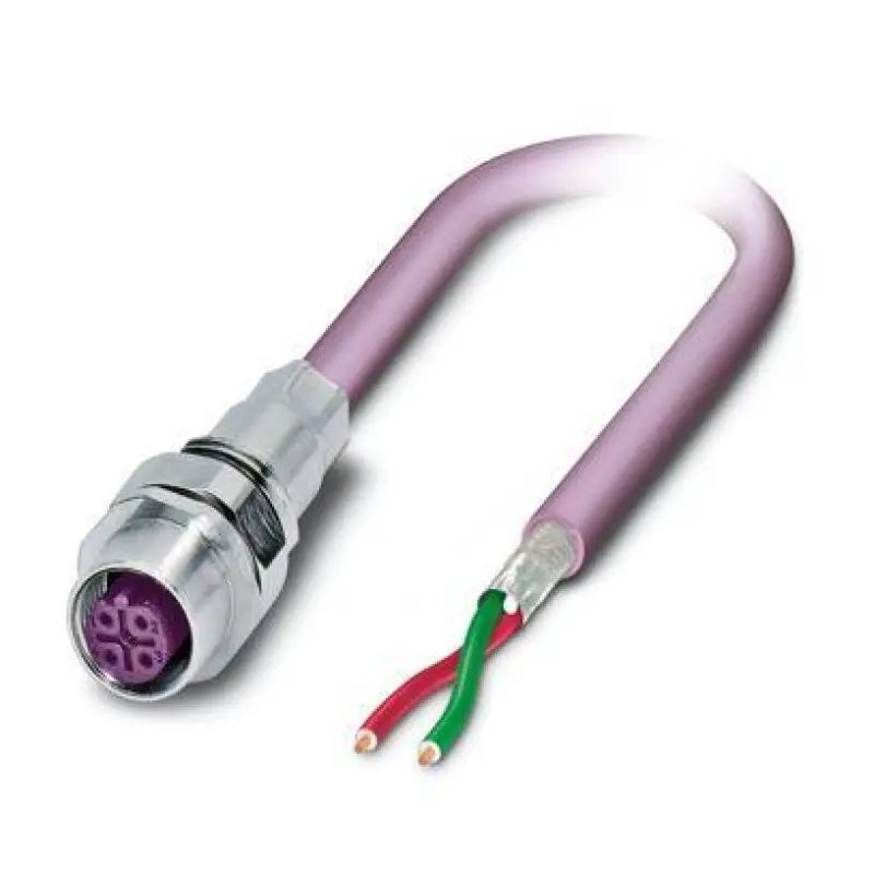 SACCEC-M12FSB-2CON-M16/1,0-910 - Device connector front mounting