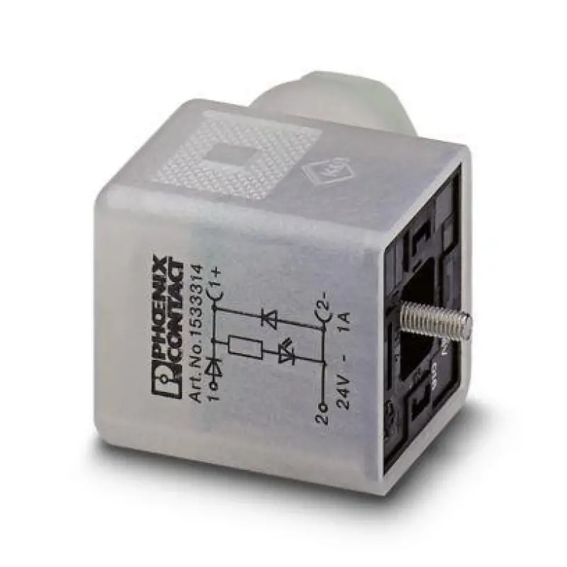 SACC-V-3CON-PG9/A-PFL 12/24 - Valve connectors