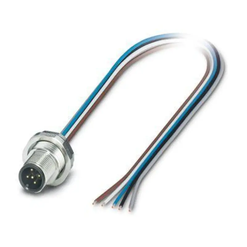 SACC-DSI-M12MS-5CON-PG9/0,5 VA - Device connector rear mounting