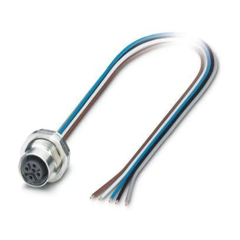 SACC-DSI-M12FS-5CON-PG9/0,5 VA - Device connector rear mounting