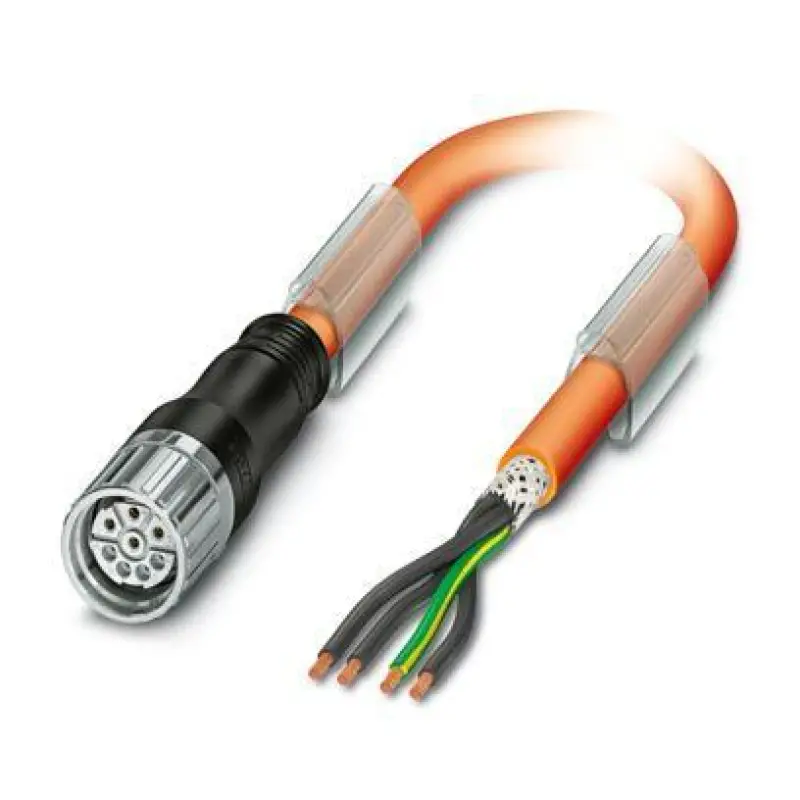 K-7E - OE/010-D03/M23 F8 - Cable plug in molded plastic